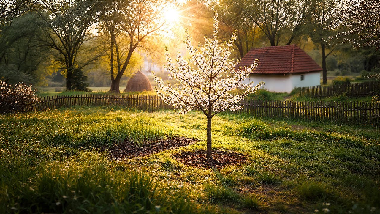 Cântec: "Rapsodii de primăvară" de George Topârceanu