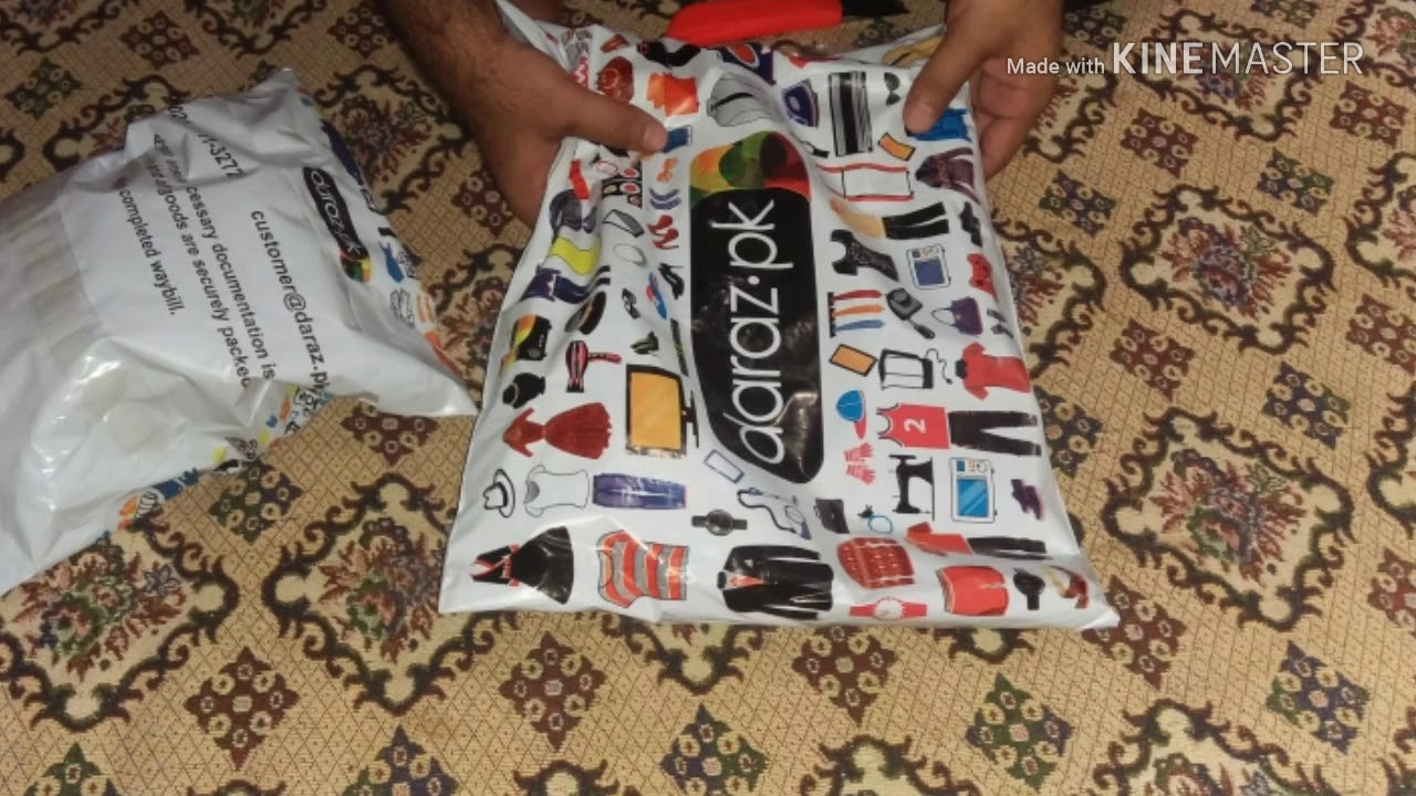 unboxing daraz packaging material | daraz.pk