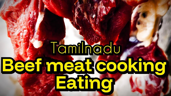 மாட்டுகறி பிடிக்குமென்றால் அது உனக்கு செரிக்குமென்றால் எந்த உணவையும் உண்!|beef meat cooking|beef fry
