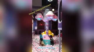 360 Degree Rotating Ball Blower Machine Kids Playground Electronic Daycare Pit Ball Launcher screenshot 3