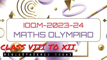 Indian Olympiad Qualifiers for Mathematics IOQM 2023 24