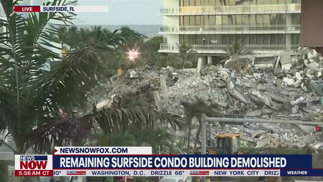 Surfside condo building demolished | NewsNOW from FOX