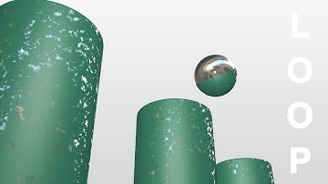 Study of Ball Bounce Loop Animation | Cinema 4D