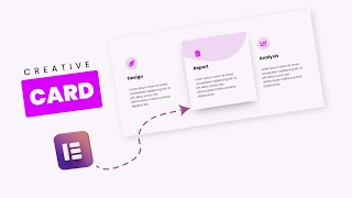 Creative Info Card Using Elementor || Wordpress Elementor Tips and tricks || DCreato
