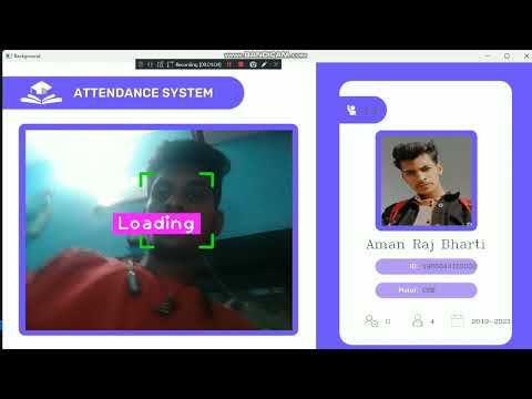 Face Attendance System with python