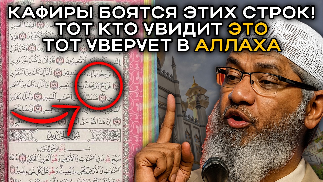 Неоспоримое доказательство! Коран — Слово Аллаха! Отправляйте неверующим!