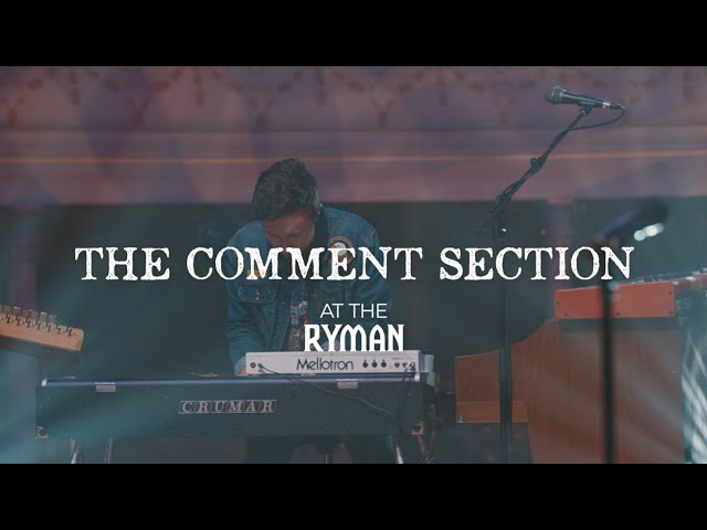 Sidewalk Prophets - The Comment Section (Live From The Ryman)
