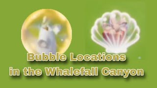 Heartopia| Bubble locations in the Whalefall Canyon screenshot 5