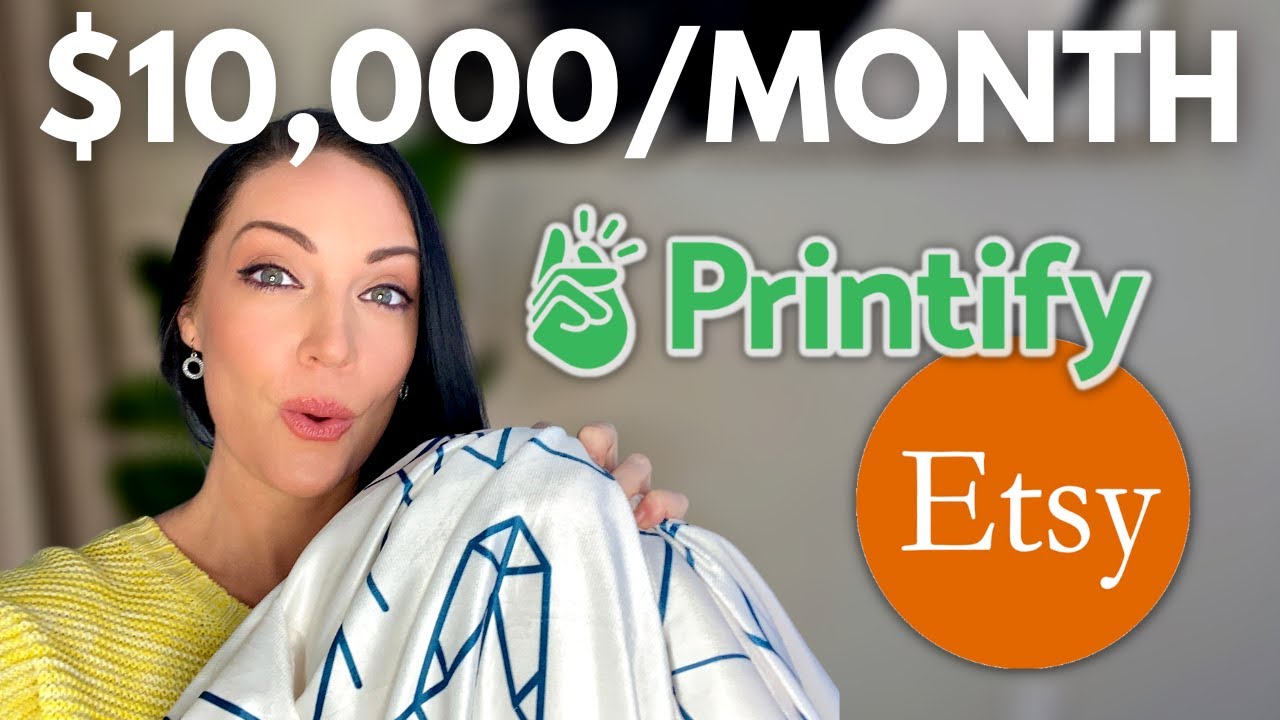 10,000/Month Print on Demand Tutorial for Blankets (Part 2) YouTube