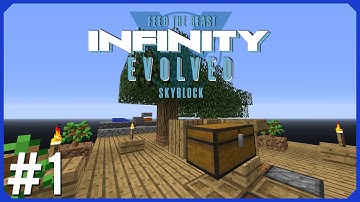 FTB Infinity Evolved Skyblock - Episode 1 - Getting Started