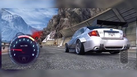 Launching my Subaru Impreza in NFS No Limits