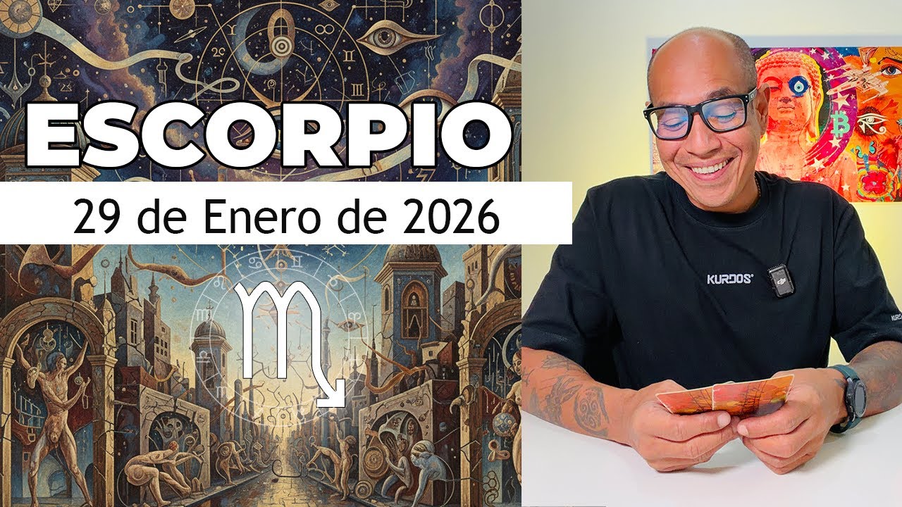 ESCORPIO | Horóscopo de hoy 29 de Enero 2026 - YouTube