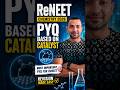 ReNEET 2026 Chemistry | Catalyst PYQ in 60 Seconds ⚡ #reneet #neet2026 #aipmt #viral