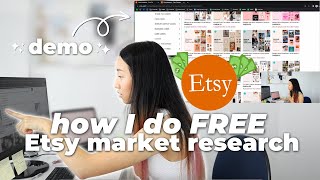 How to Find a Digital Downloads Niche on Etsy (NO PAID TOOLS)Free ways to find new products to sell