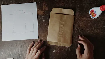Como fazer um envelope para colocar documento?