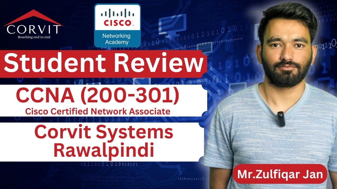 Student's Review: CCNA 200-301 Journey at Corvit Systems Rawalpindi ...