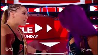 Sasha Banks Tells Ronda Rousey To Lick Her Boots 