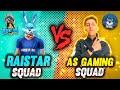 RAISTAR vs AS GAMING!!🤯❤️ Best Clash Squad Battle 😍 - Garena Free Fire