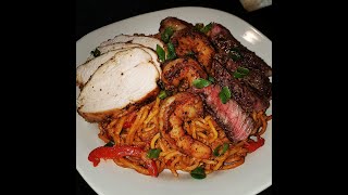 SMASHIN' CHICKEN, STEAK & SHRIMP LO MEIN!!!!!!!!!!!! by Smash with Ash 381 views 3 years ago 7 minutes, 50 seconds