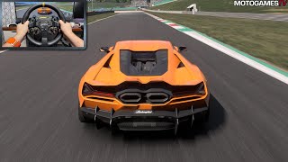 Forza Motorsport (2023) - 2024 Lamborghini Revuelto | Moza DD R9 Gameplay