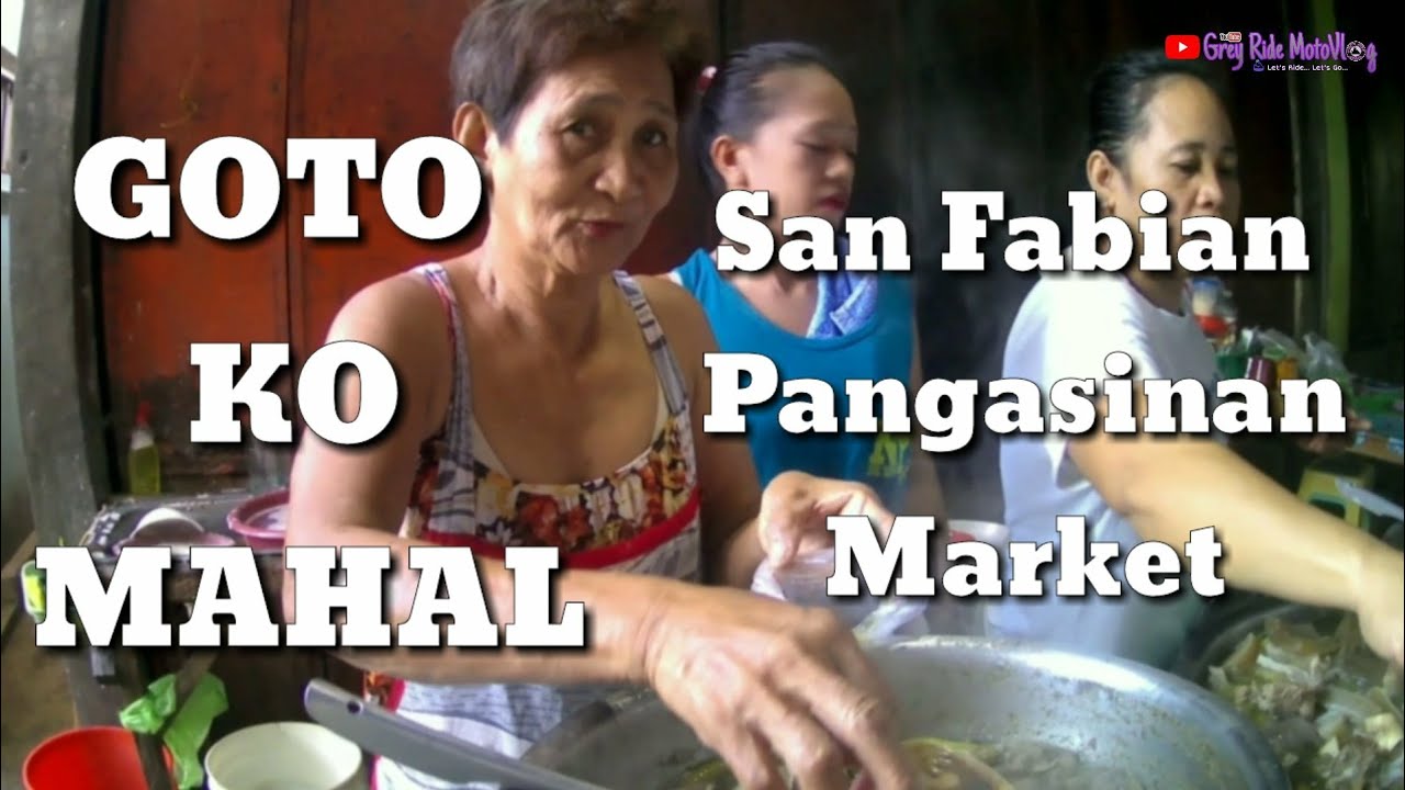 San Fabian Pangasinan Ep.1 Market market bili tayo Goto? YouTube