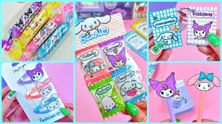 DIY - SANRIO STATIONERY AND FUNNY PAPER CRAFT IDEAS