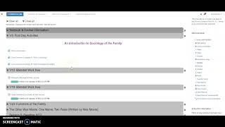 SOC 213 First Day Review
