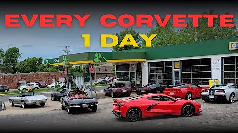Every Corvette - 1 Day! We drive all 8 Generations! 70 Years of performance! Which one is for you?