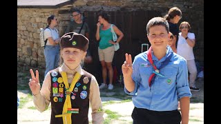 How Plast members (Ukrainian scouts) are camping with other scouts abroad⚜️