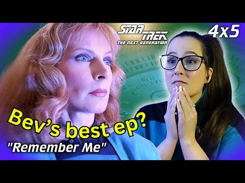 🖖Star Trek: The Next Generation 4x5 Remember Me REACTION