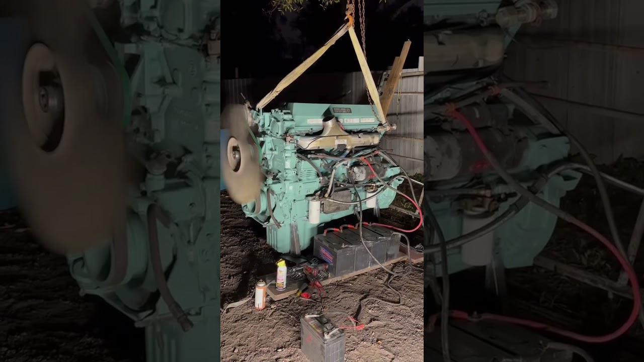 Detroit series 60 12.7 start up 