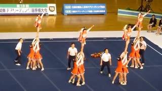 法政大学高等学校 HURRICANES 競技Div1 関東チアリーディング選手権2016