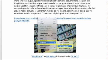 How to Create a Descriptive Link in a Microsoft Word Document