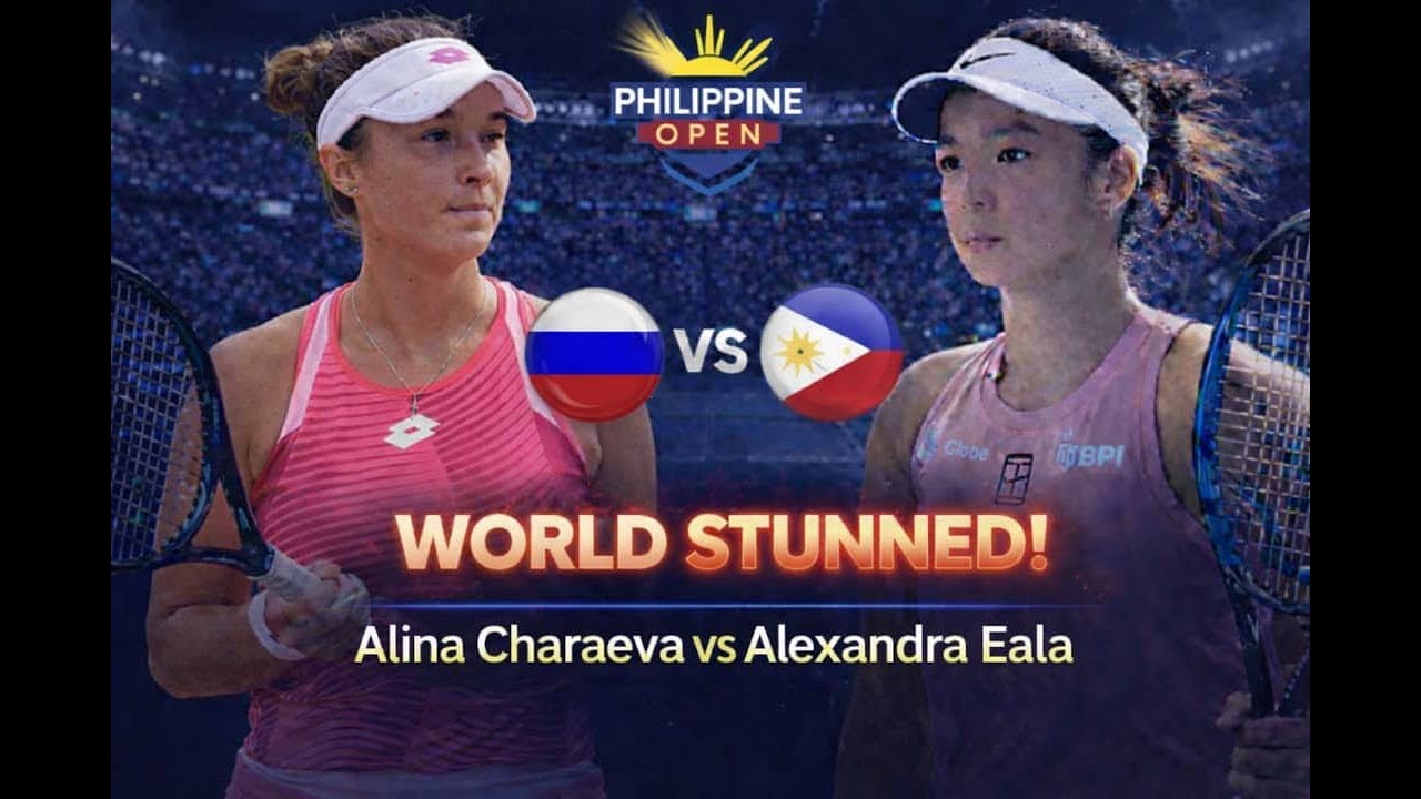 WHOLE WORLD STUNNED!: ALEXANDRA EALA vs ALINA CHARAEVA — Philippine Open History in the Making!