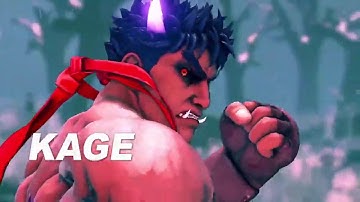 Street Fighter V: Arcade Edition Kage Reveal Trailer