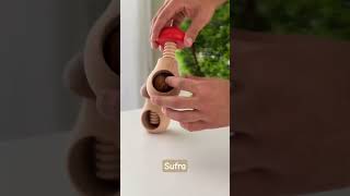 Cute Mushroom Walnut Cracker 🍄 Wooden Nut Cracker Kitchen Tool#sufrahome