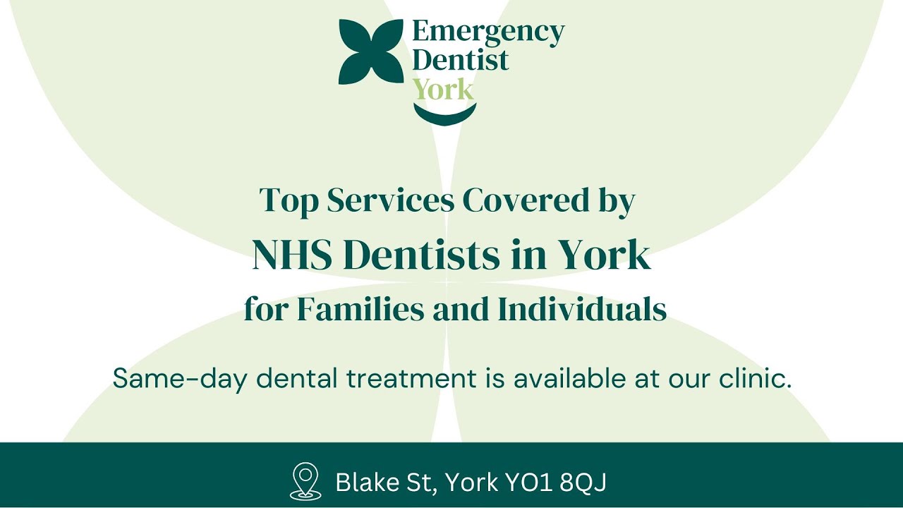 NHS Emergency Dentist in York – Urgent Care When You Need It