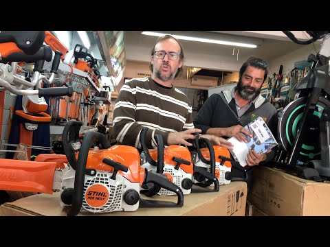 Motosierra Stihl ms 170 vs ms180 vs 180 comfort .Cual vale la pena? . Tutorial / unboxing .