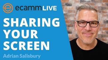 Ecamm Live: How To Share Your Screen In A Live Stream