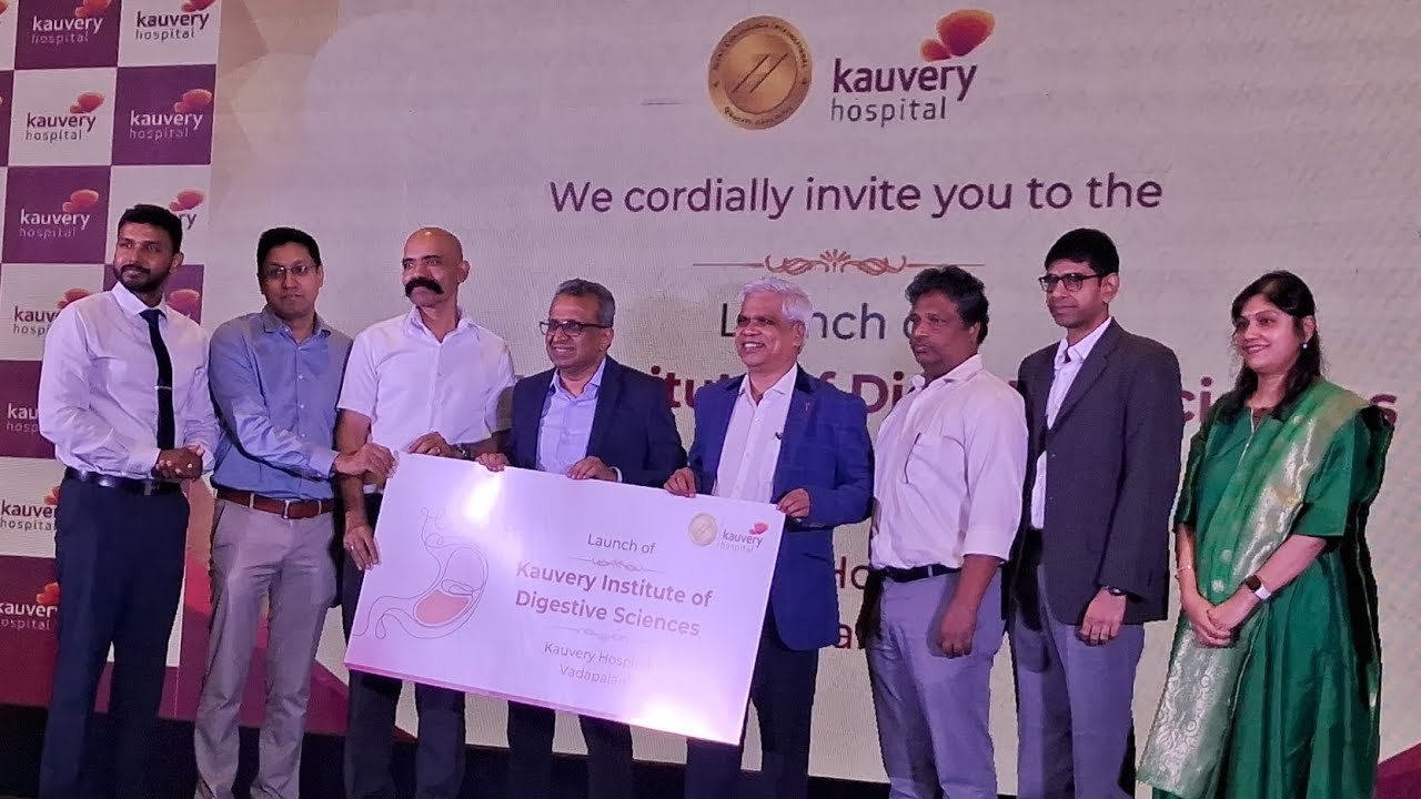 Kauvery Hospital Vadapalani Unveils State-of-the-Art "Kauvery Institute of Digestive Sciences"-KIDS 