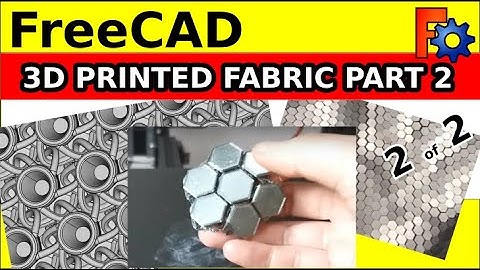 Reverse Engineering NASA 3D Printed Fabric Build in FreeCAD | Part 2 | Chainmail