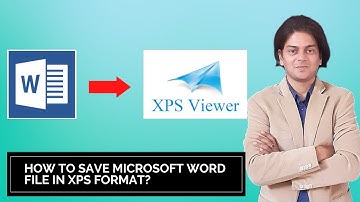How to save Microsoft Word file in XPS format?