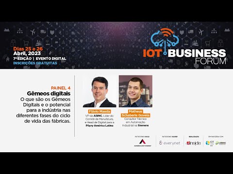 IoT Business Forum 2023 – Gêmeos Digitais