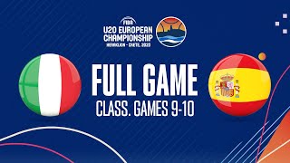 Italy v Spain | Full Basketball Game