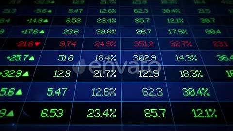 Stock Market Financial Data | Motion Graphics - Videohive template