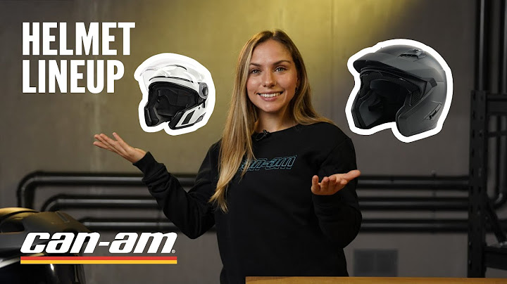 Product Series: Motorcycle Helmet Lineup | Can-Am