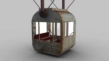 Maya 3D modelling - Ferris Wheel Carraige