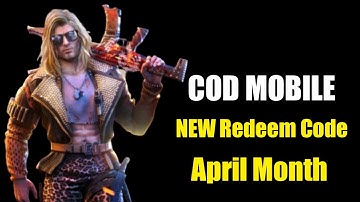 Cod mobile Release New Redeem Code || April new redeem code || Call of duty redemption code