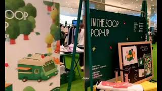 BTS In the SOOP Pop-Up store at The Hyundai Shopping Mall Seoul Korea