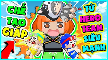 🔆NOOB KAMUI CHẾ TẠO THÀNH CÔNG BỘ GIÁP SIÊU MẠNH TỪ CÁC THÀNH VIÊN HERO TEAM MINI WORLD🔆